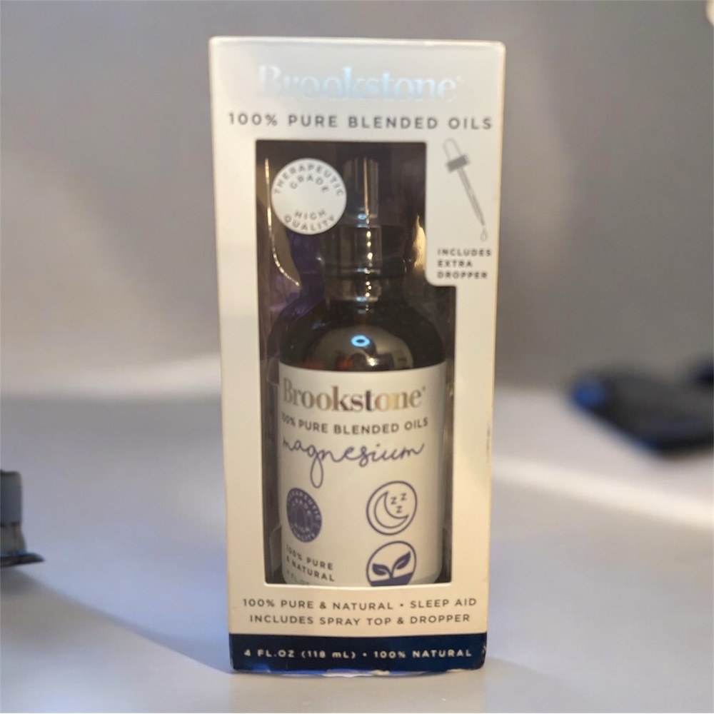 Brookstone Magnesium Oil - Pure Blended Oils